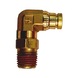 Angle connector with NPTF male thread - 1