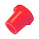 GPN 985 A grease nipple cap Polyethylene (PE-LLD) - PROTCAP-GPN985/0101-A-RED - 1