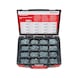 Tapping screw, countersunk head assortment 1403 pieces in system case 4.4.1. WN 112 - SCR-SHTMET-SYSKO-CS-AW-(A2K)-1403PCS - 1