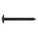 Tapping screw, pan head with collar Delta Seal black assortment - 2