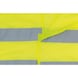 High-vis vest With hook-and-loop fastener - HIVISVEST-ISO-EN20471-TEXTILE-YELL-50PCS - 2