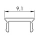 Profile system - PRFLSYS-SI-ALU-ELO-FL8-AP-2000 - 2