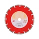 Diamond cutting disc for construction sites - CUTDISC-DIA-CNST-BR22,23-D230X1,6 - 1