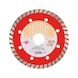 Diamond cutting disc constr. Turbo - CUTDISC-DIA-TURBO-CNST-BR22,2-D180 - 1