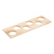 Herb rack for cutlery insert, wood - 1