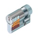 NP profile half cylinder In 6-pin system - PRFLCYL-NP-H-6PIN-GS1-(NI)-45X10MM - 4