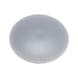 Abdeckkappe flach für Metallrahmendübel - ABDEKA-FL-(0910610)-GRAU - 1