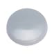 Flat cover cap with flange For metal frame anchors - CAP-FL-W.FLG-(0910)-GREY - 1
