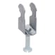 Cable clamp type H Hot-dip galvanised - 1