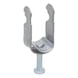 Cable clamp type H Hot-dip galvanised - CBLCLMP-H-(16-20MM) - 1