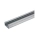 Perforated profile rail For type AC cable clamp - PRFLRAIL-CBLCLMP-PUNCHED-40X22X1,5-2M - 1