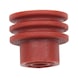 Single wire seal (SEAL) For uninsulated cable connector - SNGLWRESEAL-BROWN-(2,7-3,7MM)-D6,0MM - 1