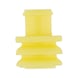 Single wire seal (SEAL) For uninsulated cable connector - SNGLWRESEAL-YELLOW-(1,7-2,4MM)-D3,4MM - 1