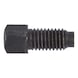 Square neck bolt with short pin - SCR-SQH-SDP-DIN479-08.8-WS6-M6X30 - 1