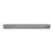 Cylindrical grooved pin with chamfer ISO 8740, steel, plain - 1