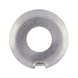 Tab washer, external tab DIN 432, zinc-plated steel, blue passivated (A2K) - 1