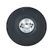 Backing pad with cooling grooves For vulcanised fibre discs - SPRTPLT-VUFBRDISC-W.COOLRIBS-D125MM - 1