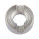 Slotted round nuts DIN 546, steel, plain - 1