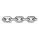 Round steel chain, short-link A4 stainless steel - 1