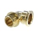 Fitting Brass, 15059 - ANGL-90GRAD-IT-ET-BRS-G3/4 - 1