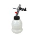 Refill container for vacuum brake bleeder