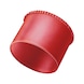 Protective sleeves GPN 200, shape A Polyethylene (PE-LD), carmine red - 1