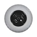 Puncture-proof solid rubber wheel - 1