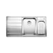 Blancoaxis III 6 S-IF sink For cabinet widths from 600 mm - 1