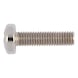 Oval-head screws with H cross recess DIN 7985, steel 4.8, nickel-plated - 1