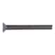 Countersunk slotted head screw, Z DIN 965, steel 4.8, plain - 1