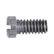 Slotted flat-head screws with small head DIN 920, steel 5.8, plain - 1