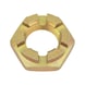 Castellated nut, low profile with fine thread - 1