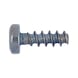 WÜPLAST<SUP>® </SUP>pan head screw with hexalobular drive WN 1452, steel 10.9, zinc-nickel-plated, transparent passivated (P3E) - 1