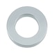 Turned flat washer DIN 7989-2, zinc-plated steel, blue passivated (A2K), for steel construction - WSH-DIN7989/2-A-(A2K)-10 - 1