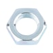 Hexagon nut, low profile with fine thread ISO 8675, steel 4, zinc-plated, yellow chromated (A2C) - 1