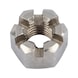 Castellated nut DIN 935, A2 stainless steel, plain - 1
