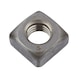 Square nut DIN 557, steel 5, plain - 1