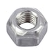 Hexagonal nut with clamping piece (all-metal) DIN 980, steel, plain - NUT-SLOK-DIN980-V-8-WS17-M10 - 1