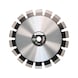 Diamond cutting disc, long-life, asphalt - CUTDISC-DIA-LL-ASPHALT-BR25,4-D500MM - 1