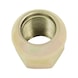 Domed collar nut, wheel fastening - 1