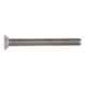 Countersunk head screw with recessed head, H DIN 965, A2 stainless steel, plain - 1
