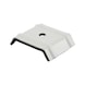 Saddle washer for trapezoidal profile - CALOTTE-R9002-GREYWHITE-35/200 - 1