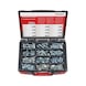 Hexagon head bolt with thread up to head assortment 333 pieces in system case 4.4.1. - SCR-HEX-SYSKO-ISO4017-8.8-(A2K)-333PCS - 1
