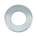 Wing repair washer According to DIN 522, zinc-plated steel, blue passivated (A2K) - 1