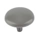 Cover cap for screws with head recess - CAP-(01743)-R7037-DUSTYGREY-D12/2,5 - 1