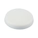 Overlapping cover cap, for hexalobular socket and AW drive - CAP-W.FLG-AW25-R9010-PUREWHITE-D15 - 1