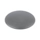 Flat cover cap, for hexalobular socket and AW drive - CAP-FL-AW20-R7037-DUSTYGREY-D12 - 1