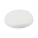 Overlapping cover cap, for hexalobular socket and AW drive - CAP-FL-R9010-PUREWHITE-D15 - 1