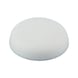 Plastic cover cap For all-purpose rivets dia. 4.8 mm - CAP-(09140)-R9010-PUREWHITE - 1