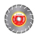 Universal diamond cutting disc  for construction sites - CUTDISC-DIA-WORKGROUND-BR22,23MM-D230MM - 1